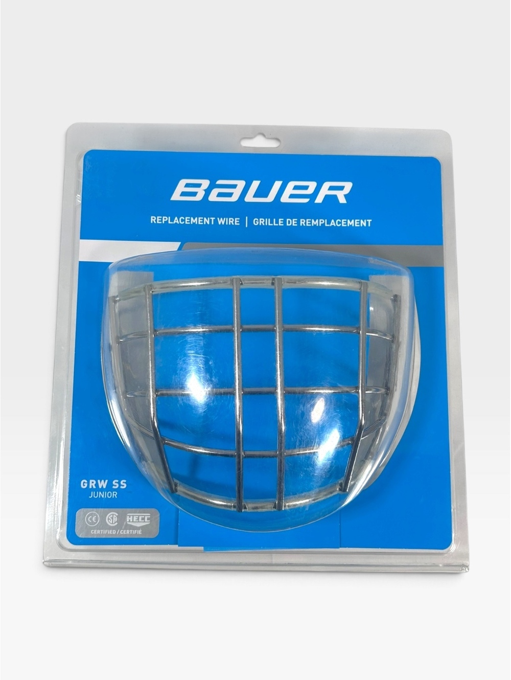 Bauer Goalie Certified Replacement Wire Cage Junior Youth 1057327 GRW SS JR NIP